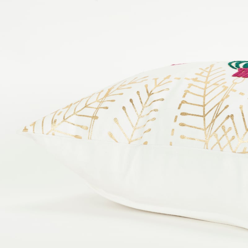 Rizzy Home Glam Ornaments Throw Pillow