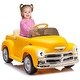 preview thumbnail 1 of 47, 12V Kids Ride On Car, Licensed Chevrolet 3100 Pickup Battery Powered Electric Vehicle Yellow