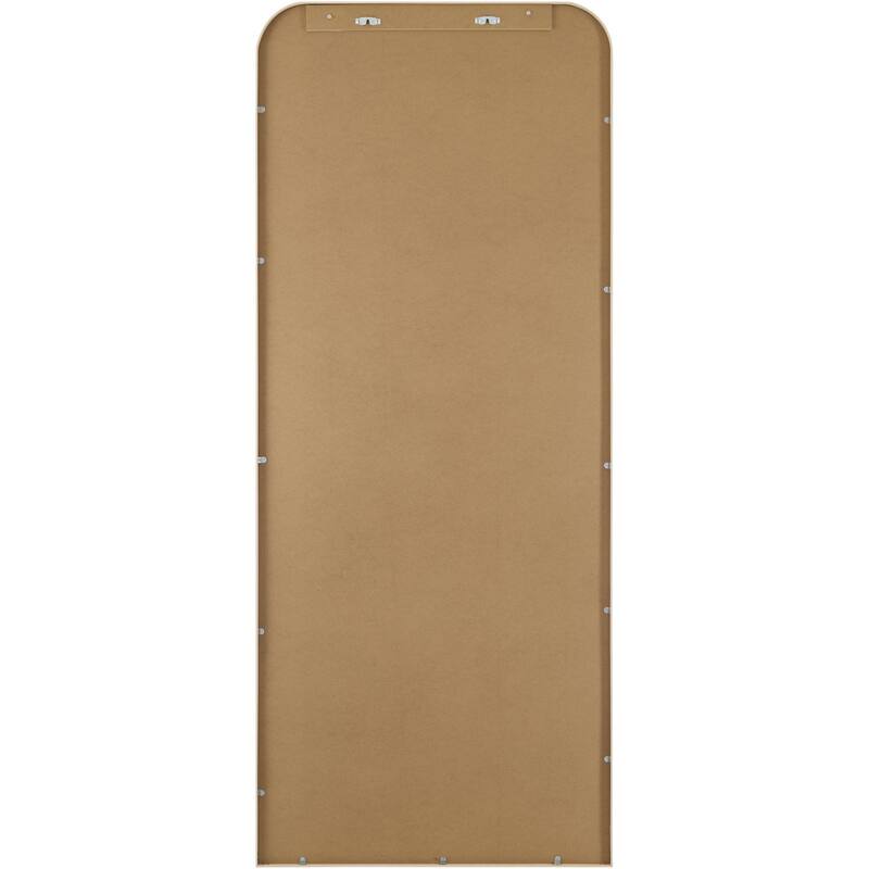 Livabliss Aranya Modern Aluminum Full Length Squared Arch Mirror - 67"H x 28"W x 1"D