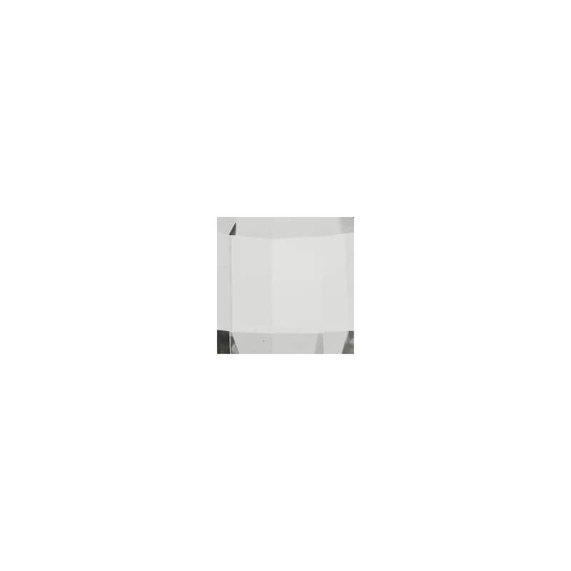 Signature Design by Ashley Brentley Clear/Silver Candle Holder Set (Set of 2) - 3.63" W x 3.63" D x 9.88" H