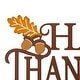 preview thumbnail 17 of 17, Glitzhome 24"L Fall Metal HAPPY THANKSGIVING / HAPPY HARVEST Wall Decor