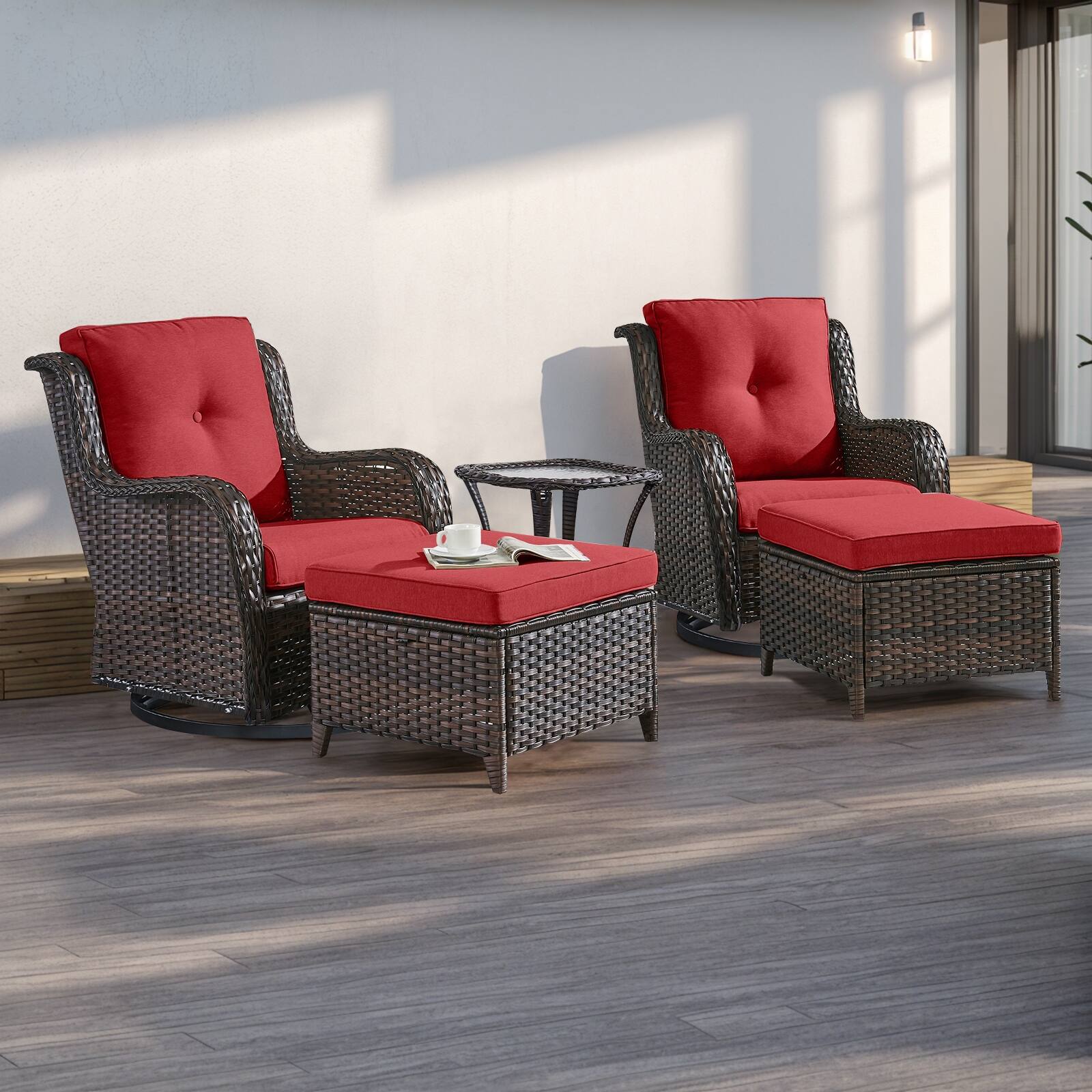 Option Brown/Red