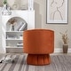 preview thumbnail 5 of 14, SEYNAR Modern Glam Velvet Upholstered Round Swivel Accent Arm Barrel Chair for Living Room