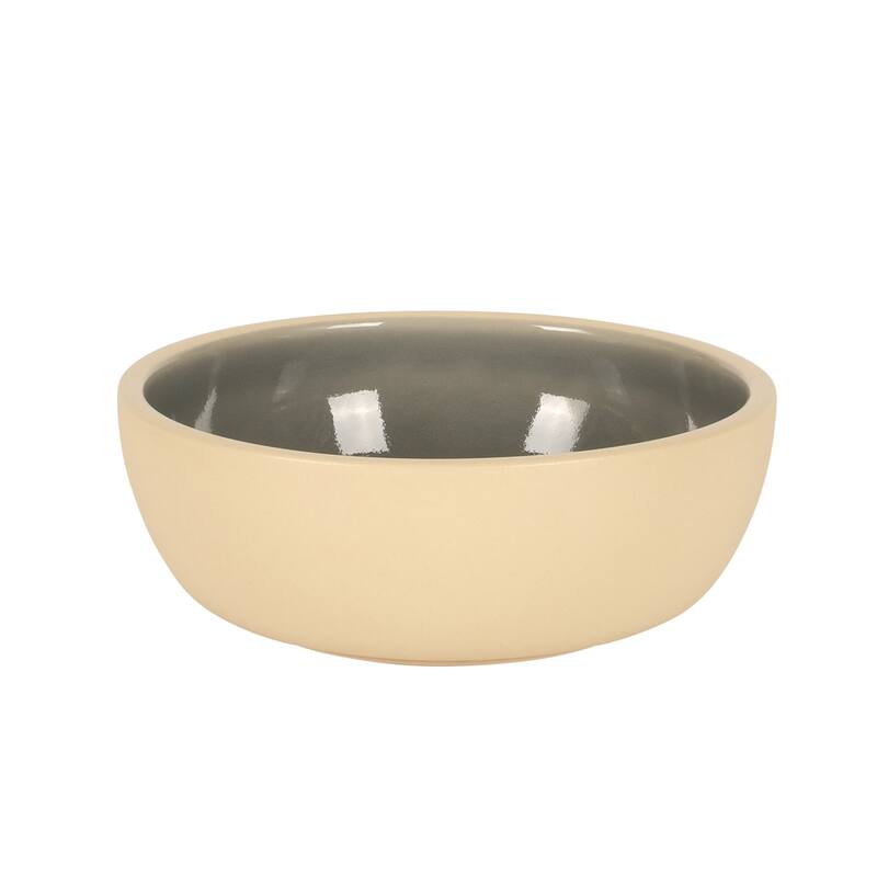 Gibson Elite - Made in Portugal - Port Gaia 12 Piece (Service for 4) Reactive Glaze Dishes Stoneware Ceramic Dinnerware Set