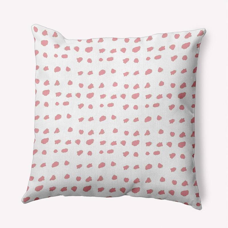 Dot Of Spots Decorative Throw Pillow - Pink Icing - 20" x 20"