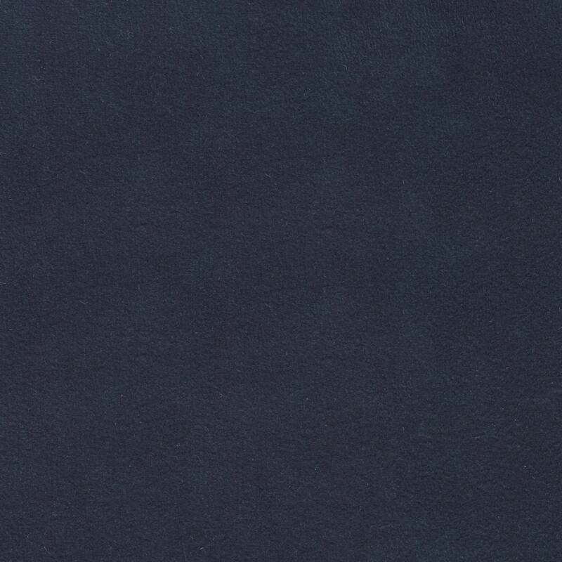 Porch & Den Lyric Navy Velvet Swoop Arm Accent Chair