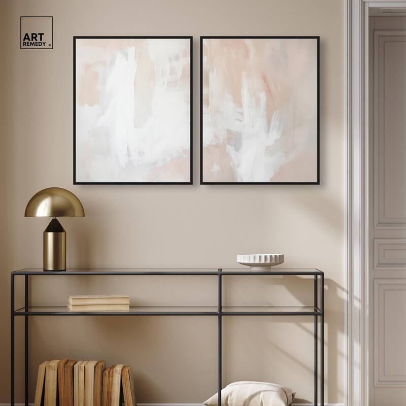 Opalescent Hues I Canvas Set of 2 by Art Remedy