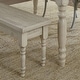preview thumbnail 6 of 18, Grain Wood Furniture Valerie Solid Wood Dining Bench