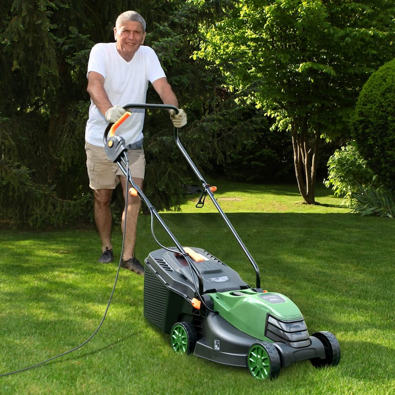 Costway Electric Corded Lawn Mower 12-AMP 14-Inch Walk-Behind - See Details