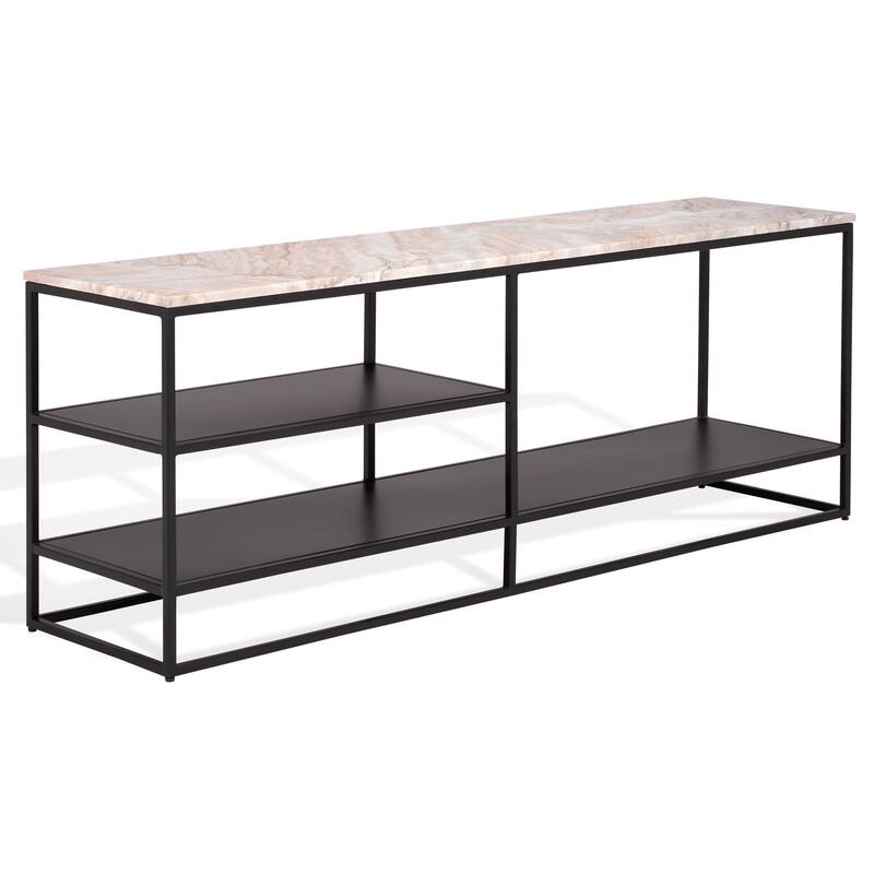 SAFAVIEH Couture Macklyn Marble Console Table - 59"W x 14"D x 22"H