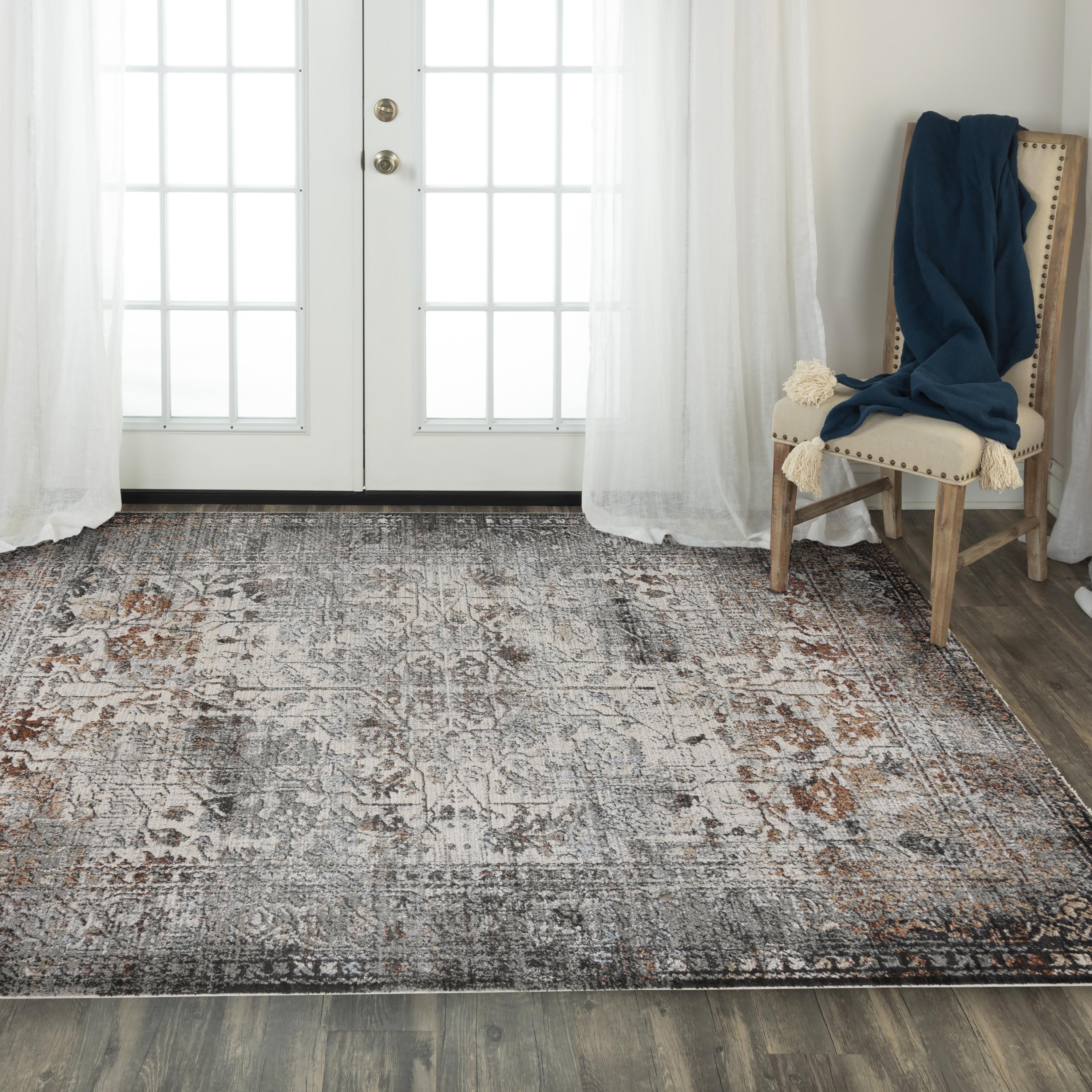 Alora Decor Orchid Rustic Natural Polyester Area Rug