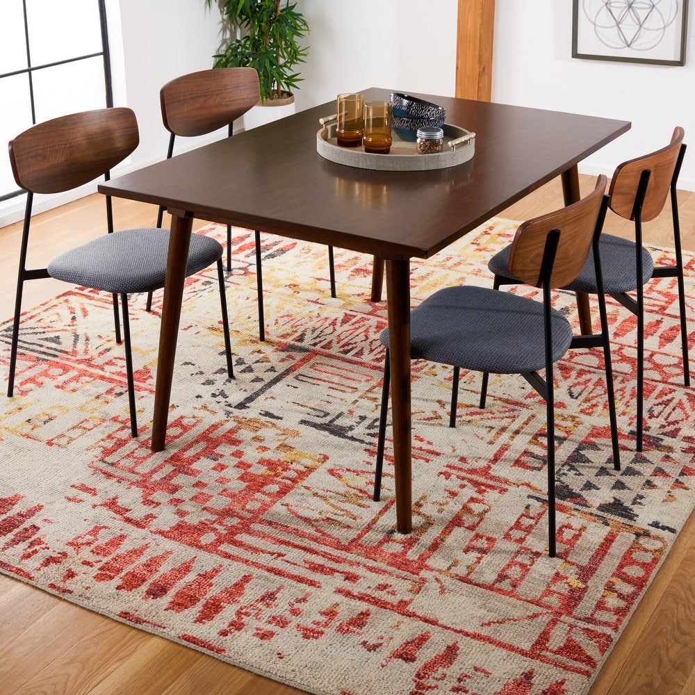 SAFAVIEH Hand-Knotted Samarkand Liviana Traditional Wool Rug