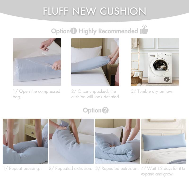 Madison Park Lumi cooling body pillow