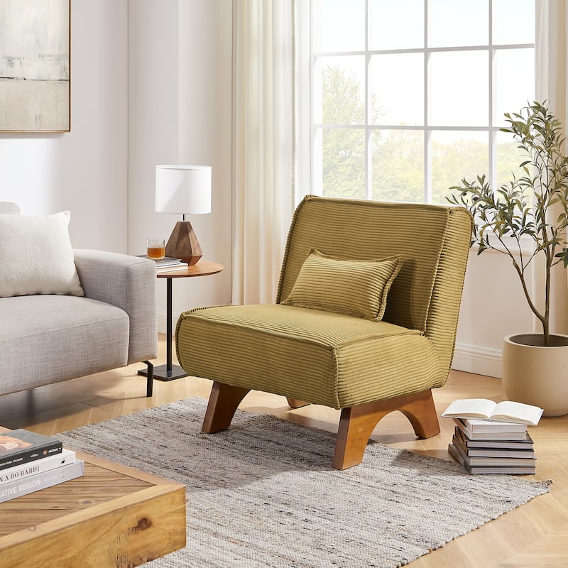 Art Leon Comfortable Polyester Accent Chair