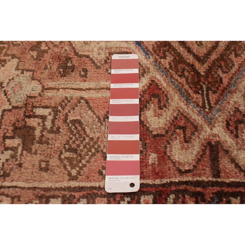 ECARPETGALLERY Hand-knotted Sarabi Copper Wool Rug - 9'7 x 12'11