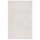 preview thumbnail 5 of 16, SAFAVIEH Handmade Abstract Lozena Contemporary Wool Rug 4' x 6' - Blue/Ivory - Rectangle