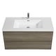 preview thumbnail 10 of 169, CASAINC Floating Bathroom Vanity with Resin Top Basin and Soft Closing Drawers