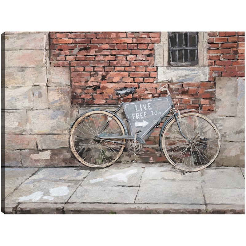 Live Free By Studio Arts Canvas Art Print