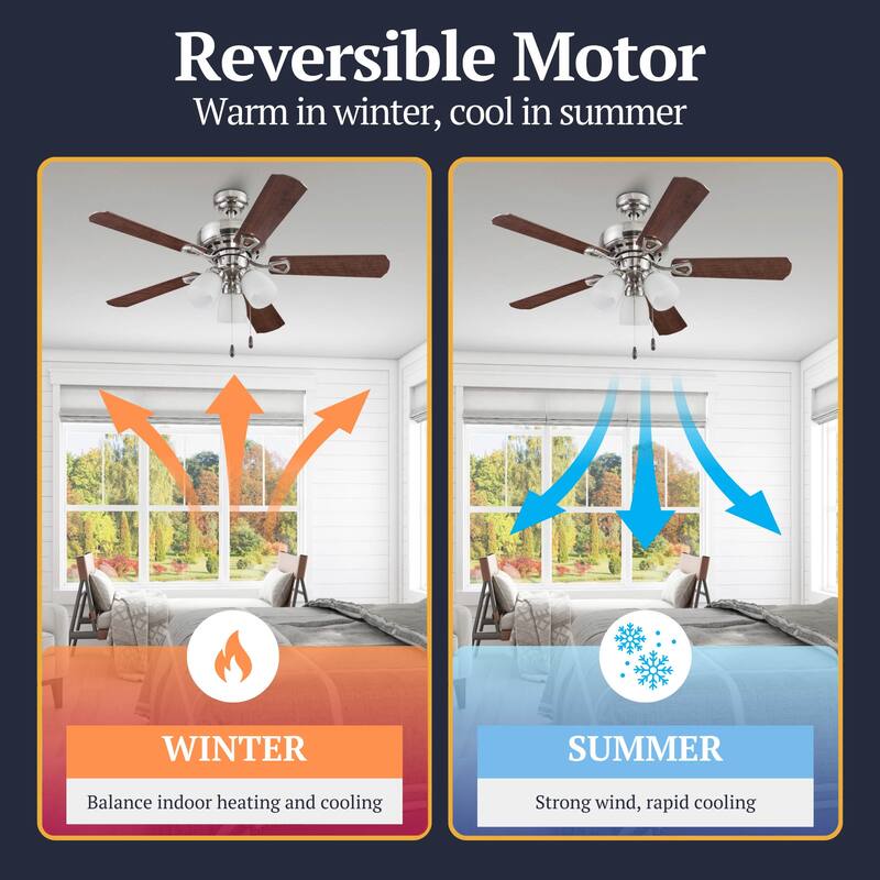 44" Prominence Home Miller Park Indoor Ceiling Fan, Espresso Bronze - 44