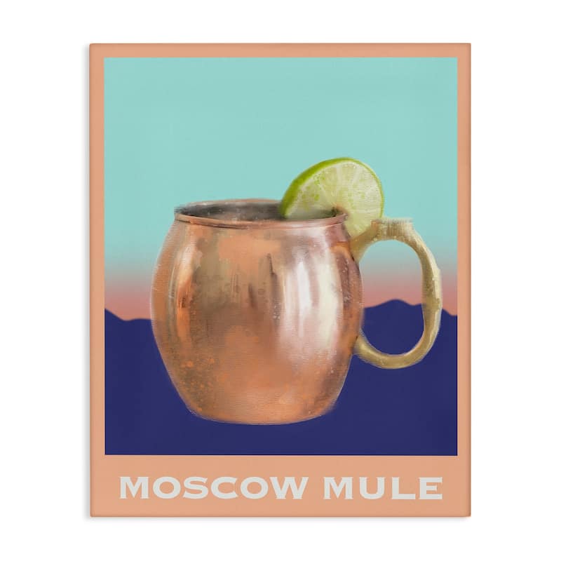 Stupell Moscow Mule over Landscape Canvas Wall Art Design By Matthew Piotrowicz - 24 x 30