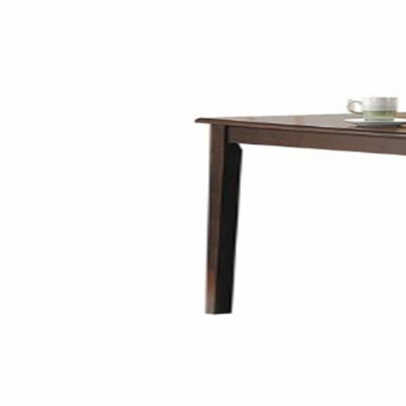 Espresso Finish Dining Table