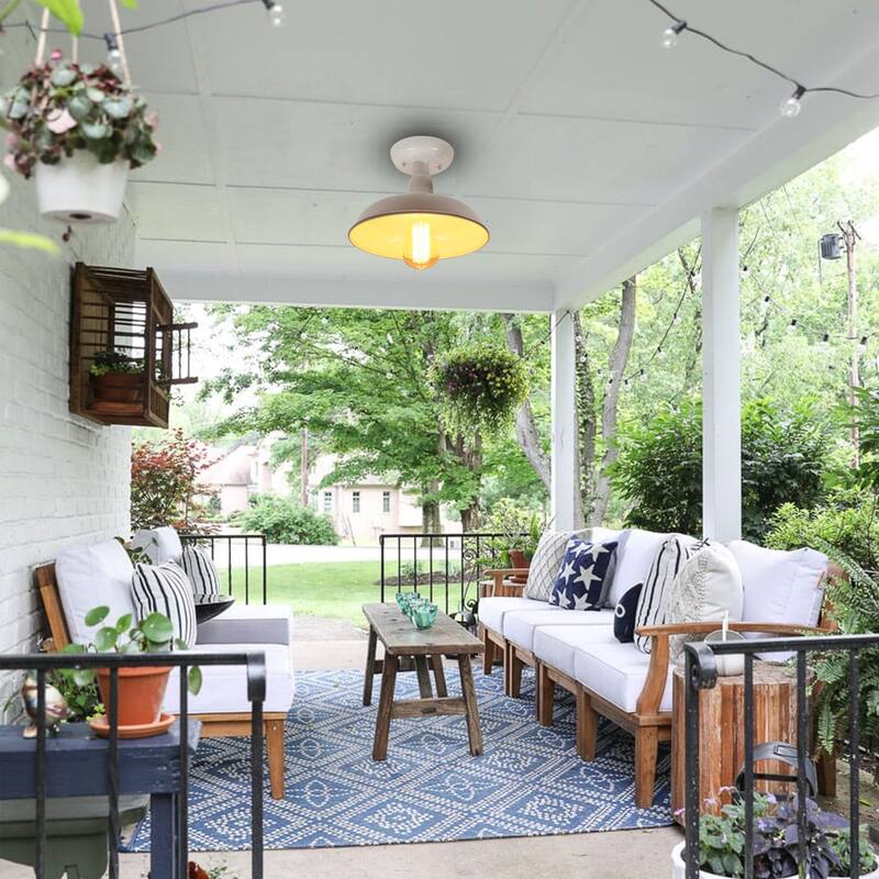 1 Light Outdoor Ceiling Mounted Lighting
