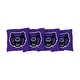 preview thumbnail 1 of 1, Central Arkansas UCA Bears Purple Cornhole Bags All-Weather Resin Filled