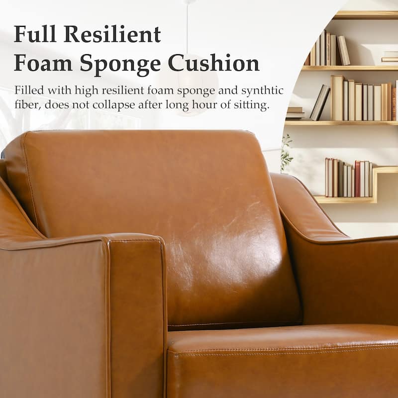 2 Set Modern Swivel Accent Arm Chair For Living Room
