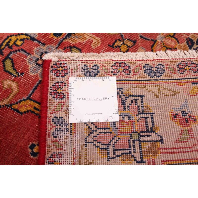 ECARPETGALLERY Hand-knotted Andelz Light Red Wool Rug - 4'4 x 6'11