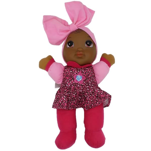 slide 2 of 5, Baby's First Kisses Animal Print Top Baby Doll