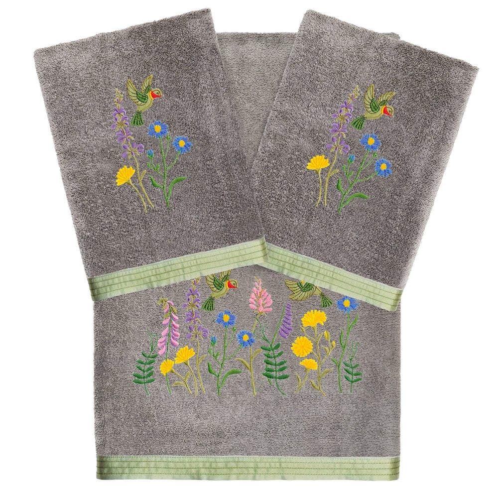 Authentic Hotel and Spa Turkish Cotton Hada 3 PC Towel Set