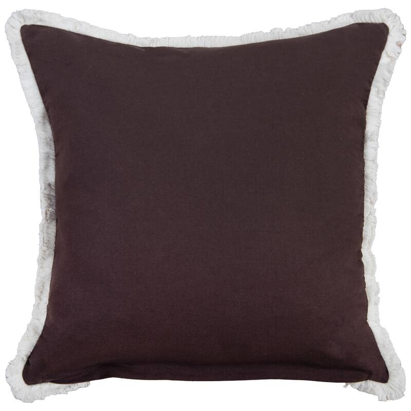 Rizzy Home Drop Stitched Woven Throw Pillow