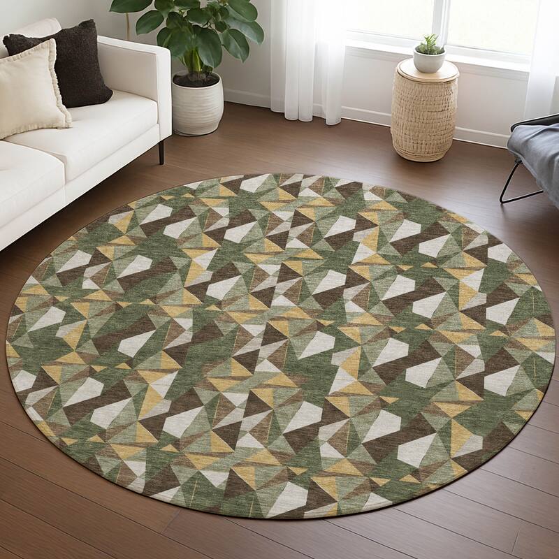 Machine Washable Indoor/ Outdoor Chic Hooper Chantille Rug