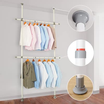 Double Rod Clothing Rack