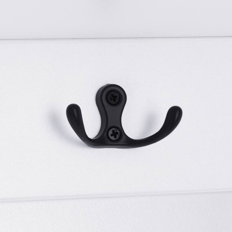 79.1 Inch Modern Hall Tree with Shoe Storage and 8 Cubbies