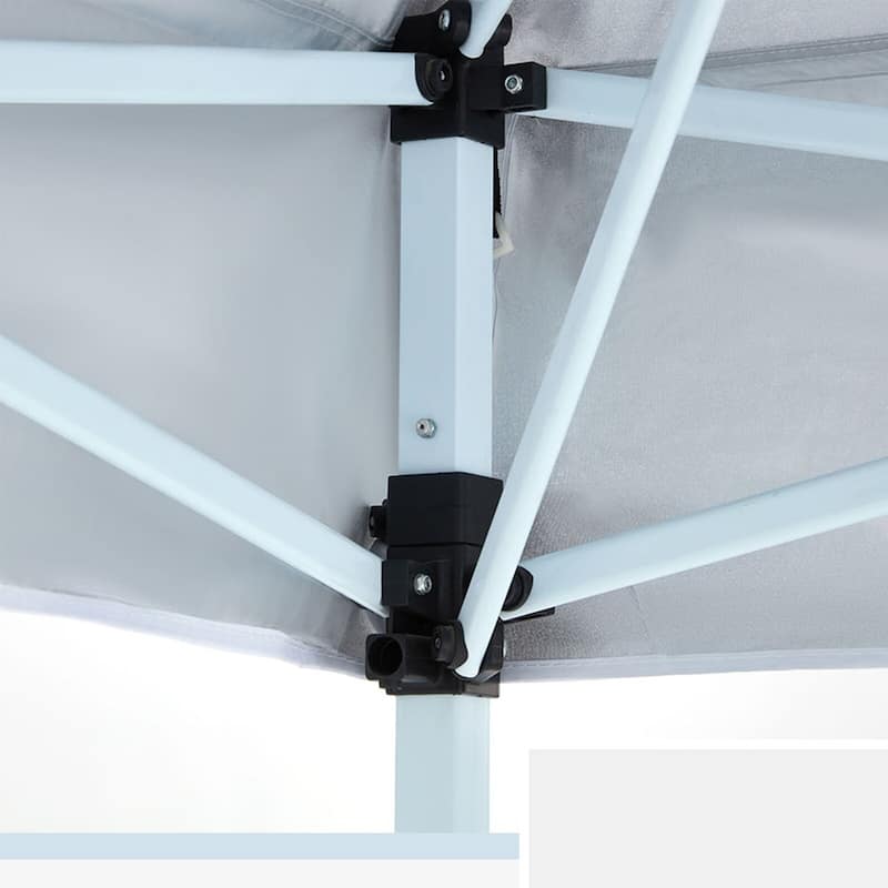 AVAWING 12x12 ft White Pop-up Canopy Party Tent with Sidewalls