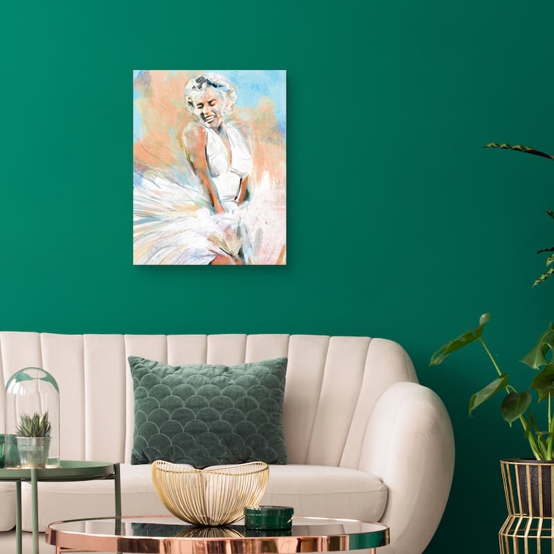 Marilyn Moment by Studio Arts Canvas Art Print