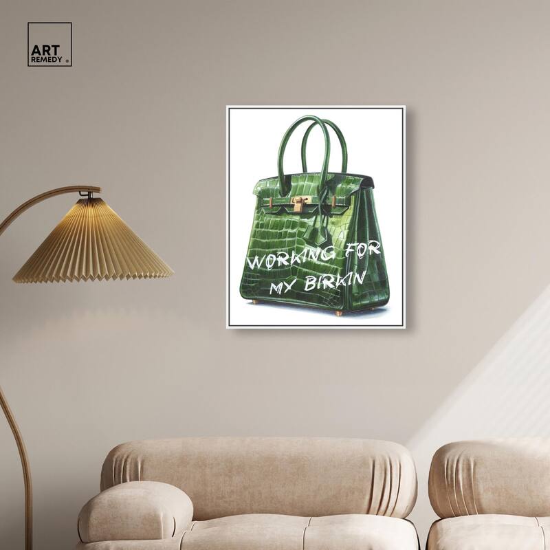 Doll Memories - Greeny Dream Canvas by Art Remedy