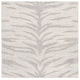 preview thumbnail 9 of 43, SAFAVIEH Handmade Ebony Hanh Modern Wool Rug 6' Square - Grey/Ivory - Square