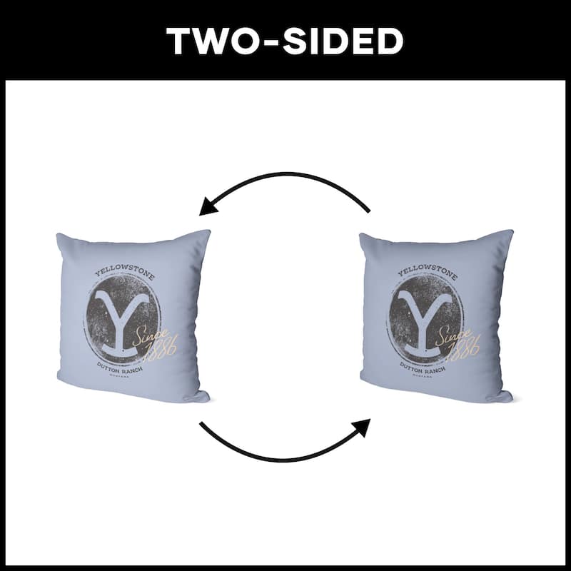 Paramount Yellowstone 18 Inch Throw Pillow