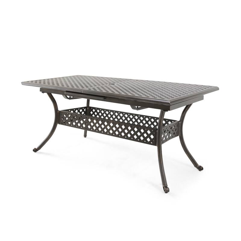 ABIGAIL CAST EXPANDABLE DINING table