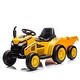 preview thumbnail 86 of 98, 12V Kids Electric Tractor with Safety Belt, Bluetooth, and Music