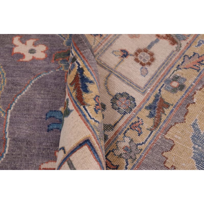 Bohemian Kazak Albert Gray/Natural Wool Rug - 8'1'' x 9'5''