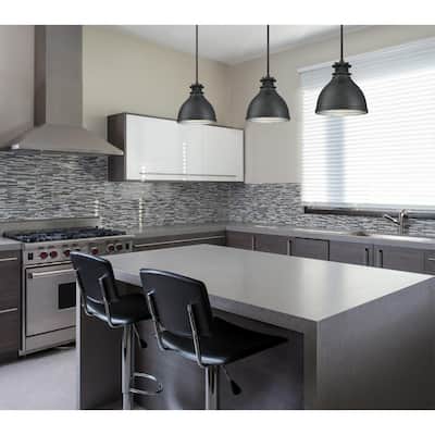 Kilian 1-Light Matte Brushed Gun Metal Pendant