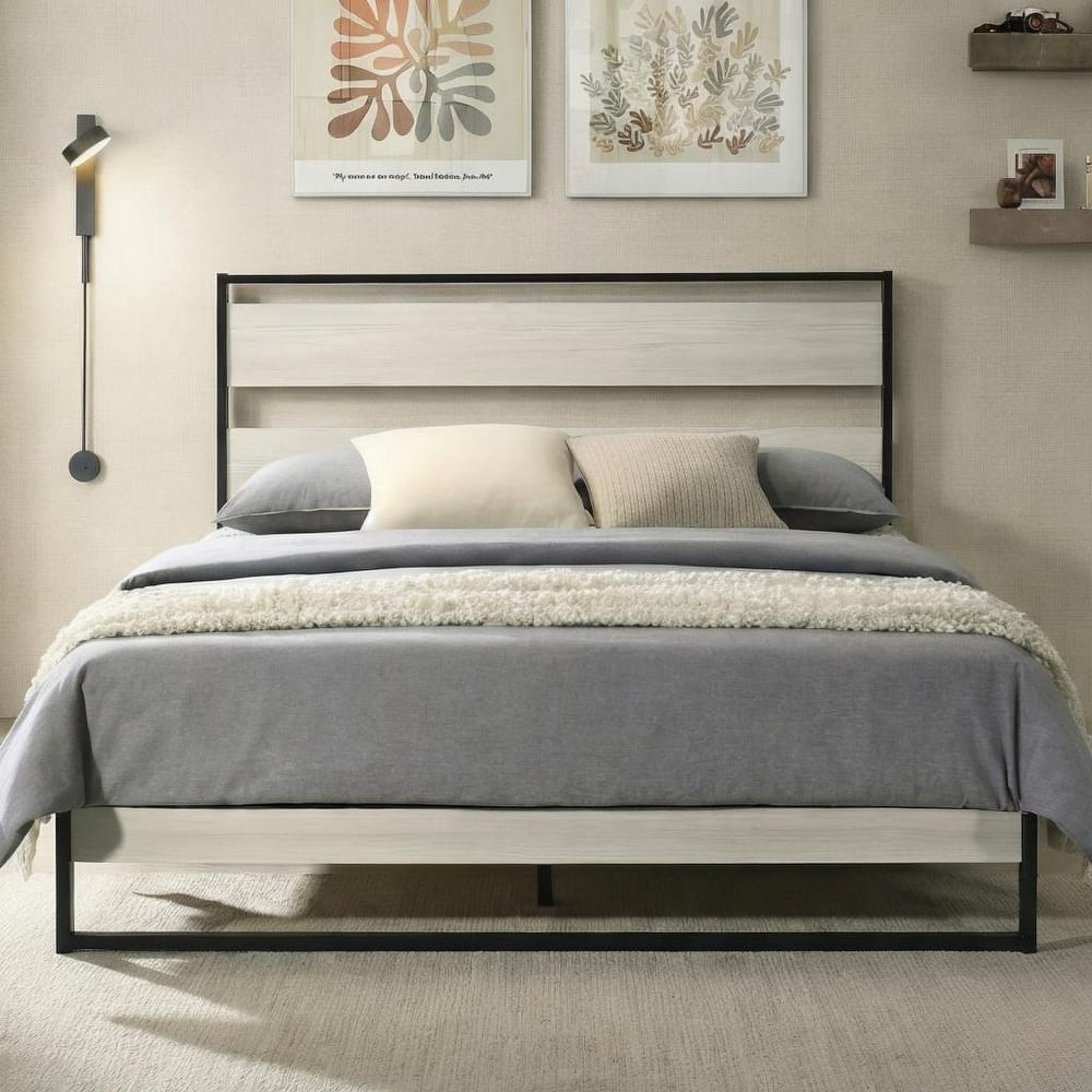 Huron Metal Platform Bed
