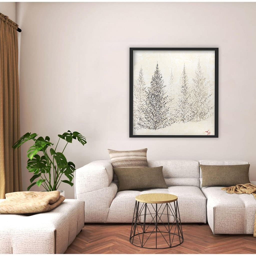 'Monoscape III' Canvas Wall Art by Karen Biery