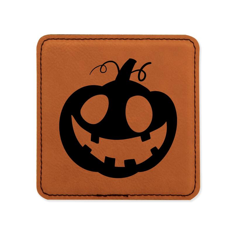Halloween Personalized Square Coasters - Set of 6 - Square Halloween 25
