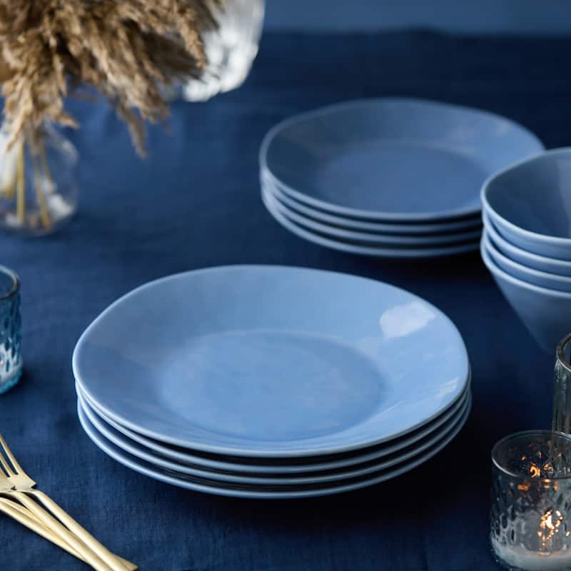 Certified International Cloudy Sky 11" Dinner Plates,Set of 4 - 11'' W x 11'' D x 1.25'' H