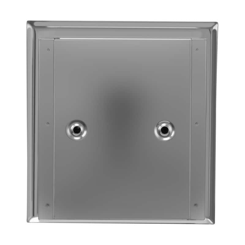Stainless Steel Toilet Paper Holder 6" Chrome Finish Wall Mount Toilet Tissue Holder with Lid