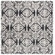 preview thumbnail 43 of 104, SAFAVIEH Handmade Blossom Mahalia Modern Floral Wool Rug 6' x 6' Square - Black/Ivory